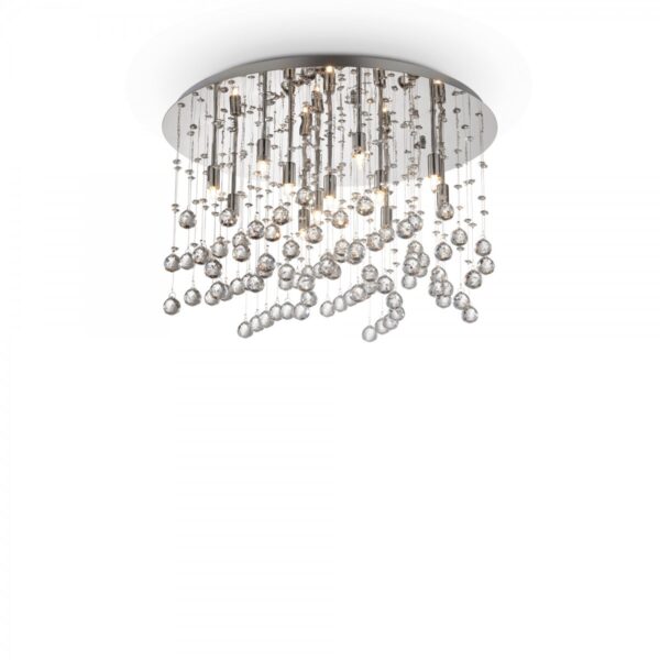 Ideal lux 077802 Moonlight Přisazené stropní svítidlo | G9