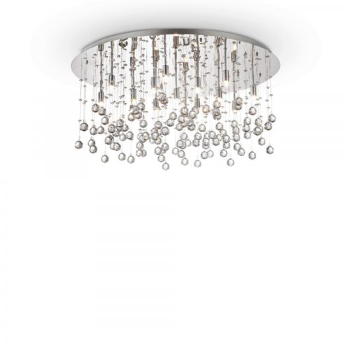 Ideal lux 077819 Moonlight Stropní svítidlo | G9 | Chrom | Kov