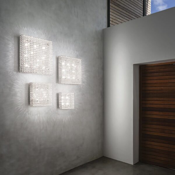 Ideal lux 080338 Admiral Moderní nástěnní svítidlo | G9