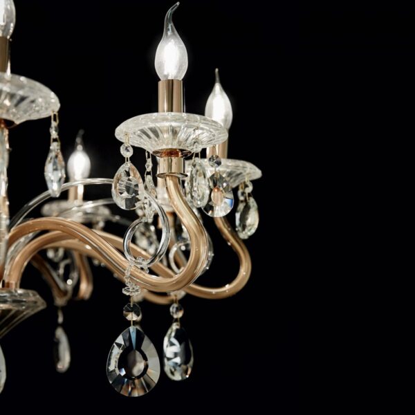 Ideal lux 087764 Negresco Lustr | E14