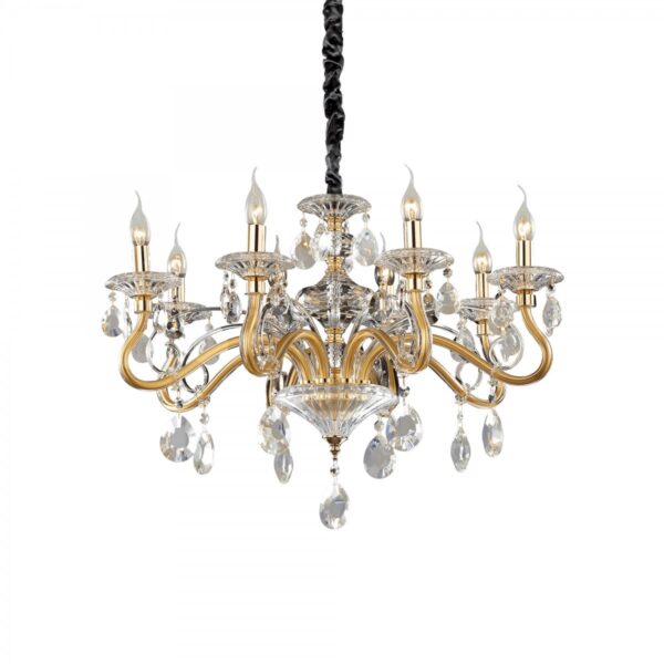 Ideal lux 087764 Negresco Lustr | E14
