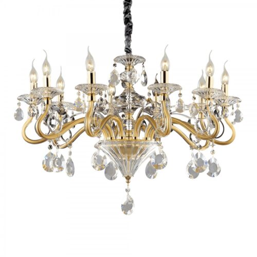 Ideal lux 087771 Negresco Lustr | E14