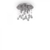 Ideal lux 094649 Moonlight Přisazené stropní svítidlo | G9