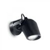 Ideal lux 096476 Minitommy LED Nástěnné venkovní světlo | Přírodní bílá | Černá | 6W