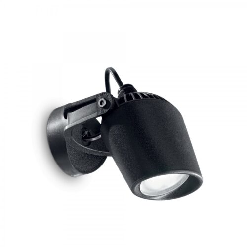 Ideal lux 096476 Minitommy LED Nástěnné venkovní světlo | Přírodní bílá | Černá | 6W