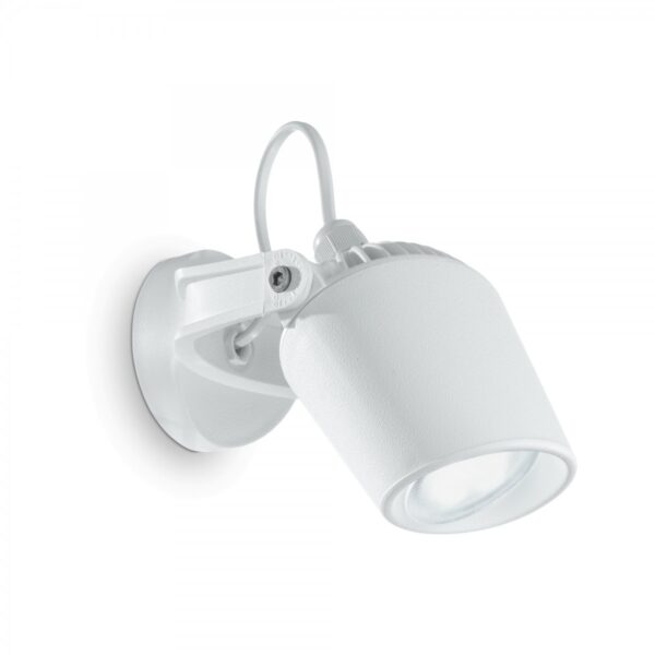 Ideal lux 096483 Minitommy LED Nástěnné venkovní světlo | Přírodní bílá | Bílá | 6W
