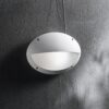 Ideal lux 096735 Maddi Nástěnné venkovní světlo | E27 | Bílá