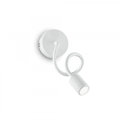 Ideal lux 097183 Focus LED nástěnní svítidlo | Teplá bílá | Bílá | 3W