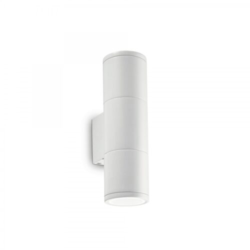 Ideal lux 100388 Gun Nástěnné venkovní světlo | GU10 | Bílá
