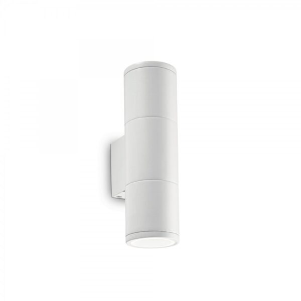 Ideal lux 100388 Gun Nástěnné venkovní světlo | GU10 | Bílá