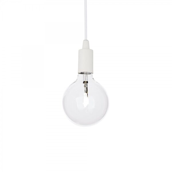 Ideal lux 113302 Edison Lustr | E27 | Bílá