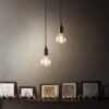 Ideal lux 113319 Edison Lustr | E27 | Černá