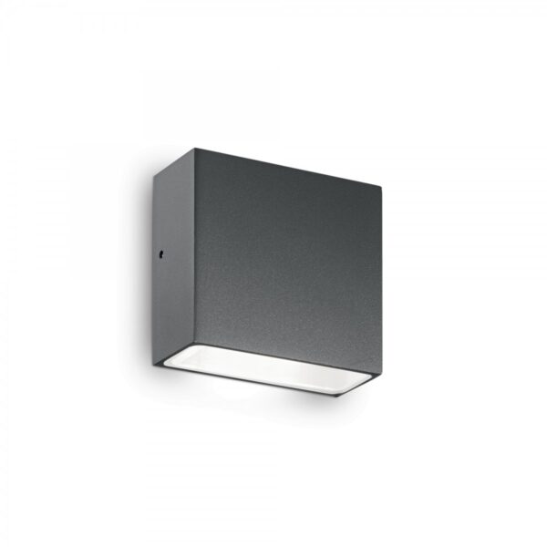 Ideal lux 113753 Tetris Nástěnné venkovní světlo | G9 | Černá
