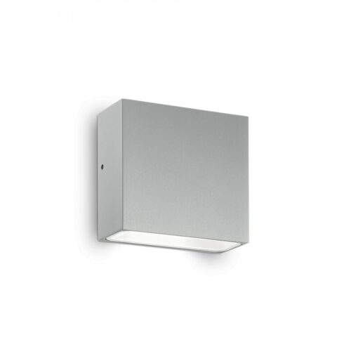Ideal lux 113760 Tetris Nástěnné venkovní světlo | G9 | Šedá