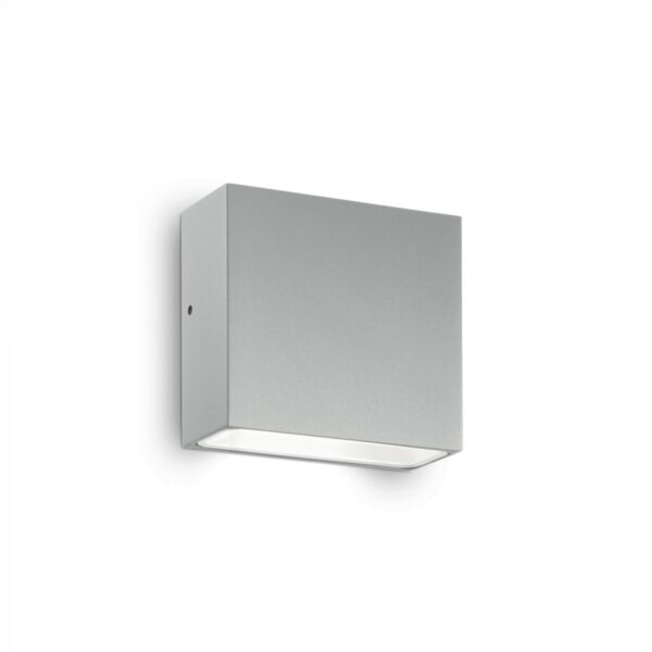 Ideal lux 113760 Tetris Nástěnné venkovní světlo | G9 | Šedá