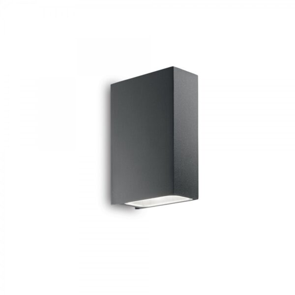 Ideal lux 113791 Tetris Nástěnné venkovní světlo | G9 | Černá