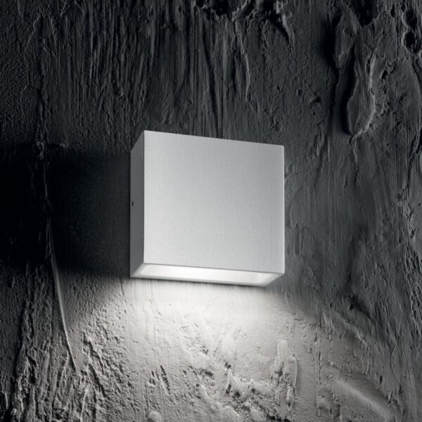 Ideal lux 114293 Tetris Nástěnné venkovní světlo | G9 | Bílá