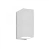 Ideal lux 115320 Up Nástěnné venkovní světlo | G9 | Bílá