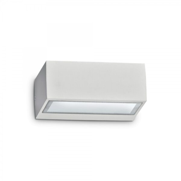 Ideal lux 115351 Twin Nástěnné venkovní světlo | G9 | Bílá