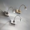 Ideal lux 121352 Dynamo LED nástěnní svítidlo | Přírodní bílá | Barevný kov | Bronz | 3W