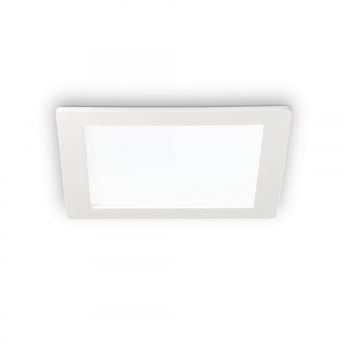 Ideal lux 123981 Groove LED Zápustné osvětlení | Teplá bílá | 10W | Bílá