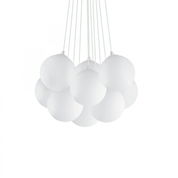 Ideal lux 131924 Mapa Bianco Lustr | E14