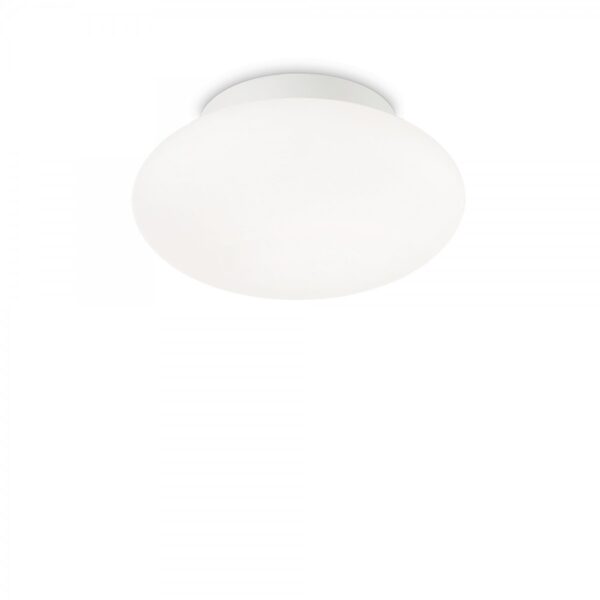 Ideal lux 135250 Bubble Nástěnné venkovní světlo | E27 | Bílá