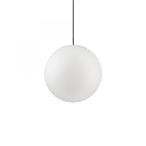 Ideal lux 135991 Sole Small Venkovní závěsné svítidlo | E27 | Bílá