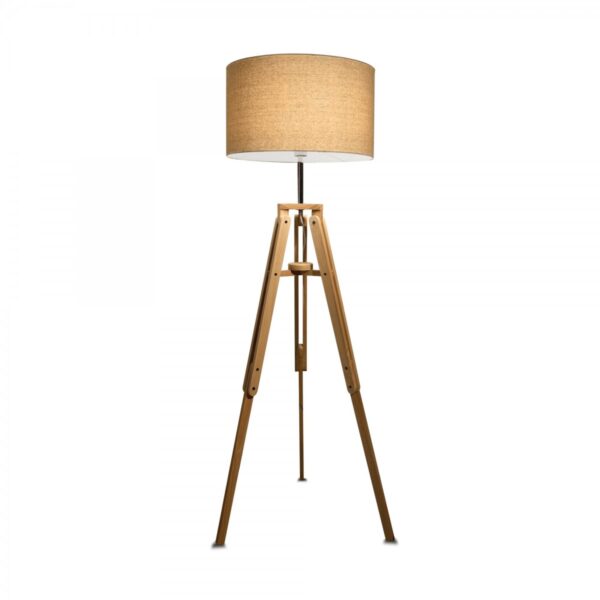 Ideal lux 137827 Klimt Dřevěná stojací lampa | E27