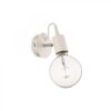 Ideal lux 138374 Edison Nástěnné svítidlo | E27 | Bílá