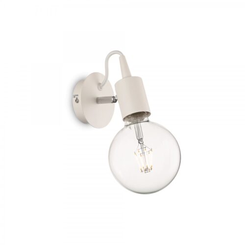 Ideal lux 138374 Edison Nástěnné svítidlo | E27 | Bílá