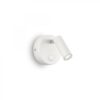 Ideal lux 142586 Page LED bodové svítidlo | Teplá bílá | Bílá | 3W