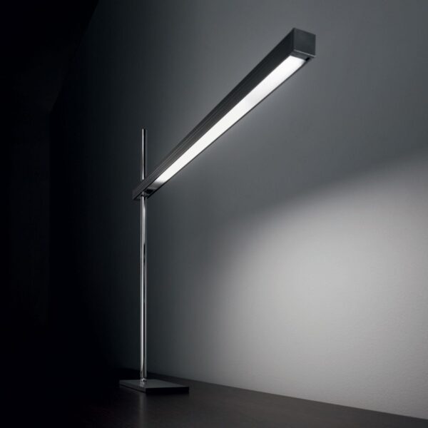 Ideal lux 147659 Gru LED stolní lampička | Teplá bílá | Černá | 6,3W