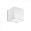 Ideal lux 149745 Rubik LED Nástěnné venkovní světlo | Přírodní bílá | Bílá | 9W