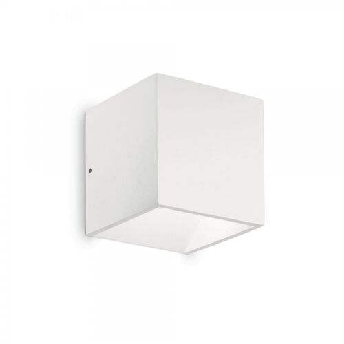 Ideal lux 149745 Rubik LED Nástěnné venkovní světlo | Přírodní bílá | Bílá | 9W