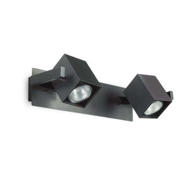 Ideal lux 156705 Mouse Nástěnné svítidlo | GU10 | Černá