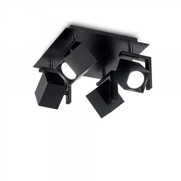 Ideal lux 156712 Mouse Stropní svítidlo | GU10 | Černá