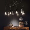 Ideal lux 158860 Pop Nero Lustr | E27