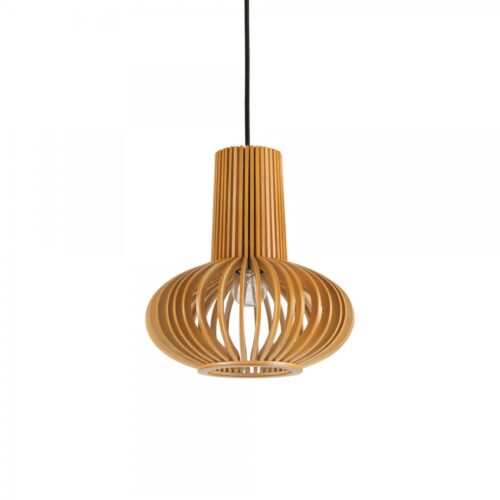Ideal lux 159850 Citrus Dřevěný lustr | E27