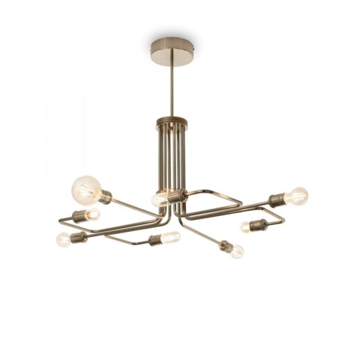 Ideal lux 160269 Triumph Lustr | E27 | Barevný kov | Mosaz