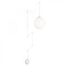 Ideal lux 160863 Boa Bianco Lustr | E27