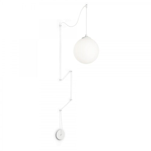 Ideal lux 160863 Boa Bianco Lustr | E27