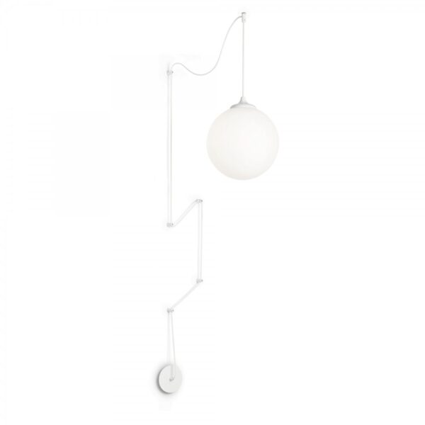 Ideal lux 160863 Boa Bianco Lustr | E27