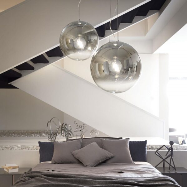 Ideal lux 161327 Mapa Fade Lustr | E27 | Chrom | Kov