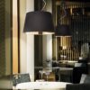 Ideal lux 161662 Nordik Lustr | E27 | Černá