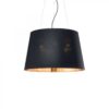 Ideal lux 161662 Nordik Lustr | E27 | Černá