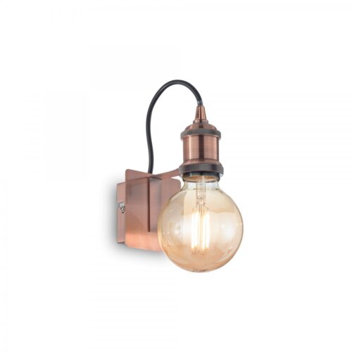 Ideal lux 163338 Frida Nástěnné svítidlo | E27 | Barevný kov | Měď