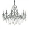 Ideal lux 164953 Gioconda Lustr | E14 | Kov | Stříbrná