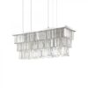 Ideal lux 166322 Martinez Lustr | E14 | Chrom | Kov