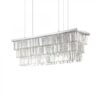 Ideal lux 166360 Martinez Lustr | E14 | Chrom | Kov